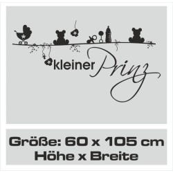 Wandaufkleber Wandtattoo Aufkleber Baby Babies Wunschnamen Sterne Häschen kleiner Prinz kleine Prinzessin Fee Elfen Gewicht Name