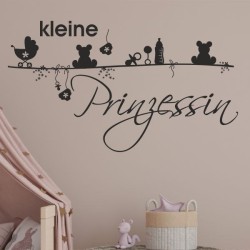 Wandaufkleber Wandtattoo Aufkleber Baby Babies Wunschnamen Sterne Häschen kleiner Prinz kleine Prinzessin Fee Elfen Gewicht Name