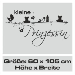 Wandaufkleber Wandtattoo Aufkleber Baby Babies Wunschnamen Sterne Häschen kleiner Prinz kleine Prinzessin Fee Elfen Gewicht Name