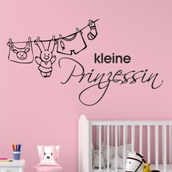 Wandaufkleber Wandtattoo Aufkleber Baby Babies Wunschnamen Sterne Häschen kleiner Prinz kleine Prinzessin Fee Elfen Gewicht Name