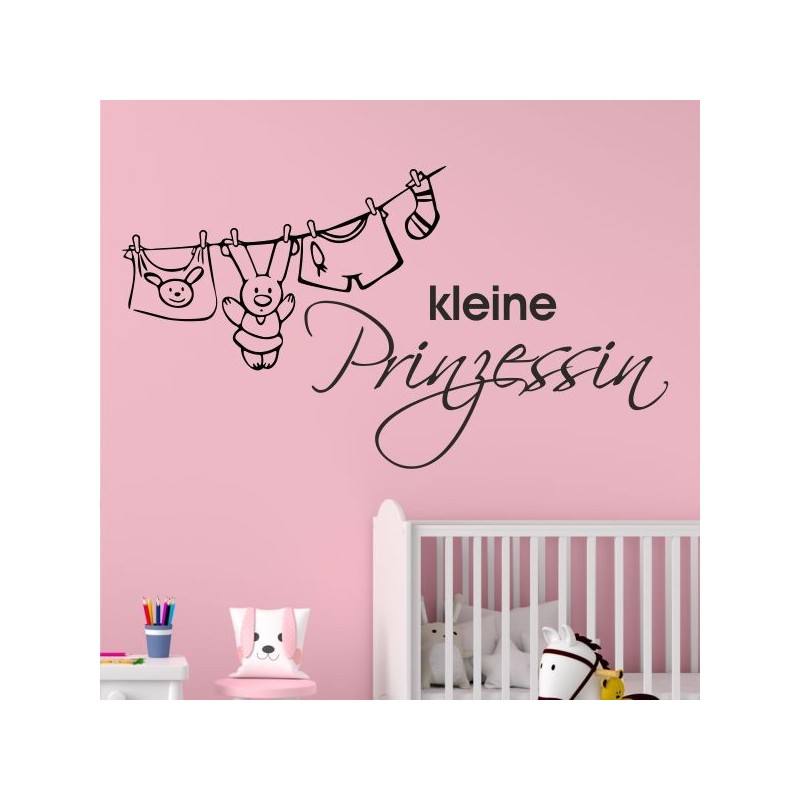 Wandaufkleber Wandtattoo Aufkleber Baby Babies Wunschnamen Sterne Häschen kleiner Prinz kleine Prinzessin Fee Elfen Gewicht Name
