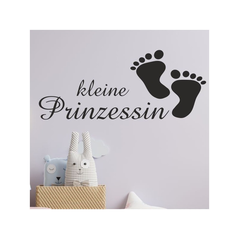 Wandaufkleber Wandtattoo Aufkleber Baby Babies Wunschnamen Sterne Häschen kleiner Prinz kleine Prinzessin Fee Elfen Gewicht Name