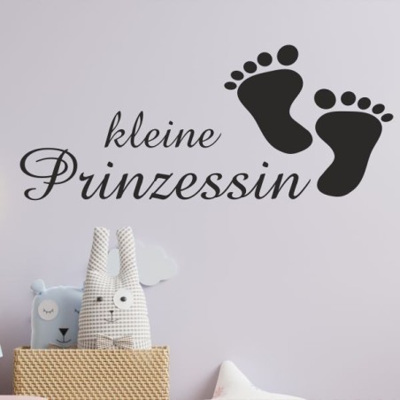 Wandaufkleber Wandtattoo Aufkleber Baby Babies Wunschnamen Sterne Häschen kleiner Prinz kleine Prinzessin Fee Elfen Gewicht Name