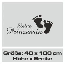 Wandaufkleber Wandtattoo Aufkleber Baby Babies Wunschnamen Sterne Häschen kleiner Prinz kleine Prinzessin Fee Elfen Gewicht Name