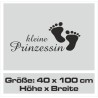 Wandaufkleber Wandtattoo Aufkleber Baby Babies Wunschnamen Sterne Häschen kleiner Prinz kleine Prinzessin Fee Elfen Gewicht Name