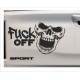Aufkleber Auto Car Totenkopf Böse Smile FUCK OFF YOU Autoaufkleber TATTOO Tribal Sticker Dekor