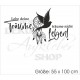 Traumfänger Möwe Leben deine Traum Feder Dream Schlafzimmer Wandtattoo Aufkleber Wand Wandsticker
