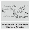 Wandaufkleber Wandtattoo Aufkleber Baby Babies Wunschnamen Sterne Häschen kleiner Prinz kleine Prinzessin Fee Elfen Gewicht Name
