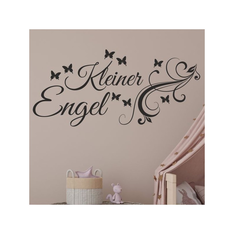 Wandaufkleber Wandtattoo Aufkleber Baby Babies Wunschnamen Sterne Häschen kleiner Prinz kleine Prinzessin Fee Elfen Gewicht Name