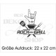 Grillschürze Schürzen KOCH & GRILL Rock den GRILL Grillen + Name Schürze Kochschürze Geschenk Fun
