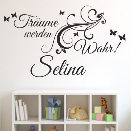 Wandaufkleber Wandtattoo Aufkleber Baby Babies Wunschnamen Sterne Häschen kleiner Prinz kleine Prinzessin Fee Elfen Gewicht Name