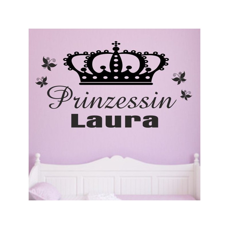 Wandaufkleber Wandtattoo Aufkleber Baby Babies Wunschnamen Sterne Häschen kleiner Prinz kleine Prinzessin Fee Elfen Gewicht Name