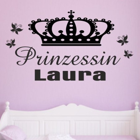 Wandaufkleber Wandtattoo Aufkleber Baby Babies Wunschnamen Sterne Häschen kleiner Prinz kleine Prinzessin Fee Elfen Gewicht Name