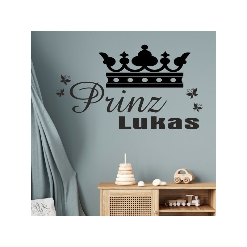 Wandaufkleber Wandtattoo Aufkleber Baby Babies Wunschnamen Sterne Häschen kleiner Prinz kleine Prinzessin Fee Elfen Gewicht Name