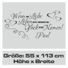 Wandaufkleber Wandtattoo Aufkleber Baby Babies Wunschnamen Sterne Häschen kleiner Prinz kleine Prinzessin Fee Elfen Gewicht Name
