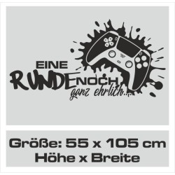 Wandaufkleber Wandtattoo Aufkleber Wand Tattoo Sticker Gamer Spiel Konsole Zocken Spielen Game Over Eat Sleep Repeat Level