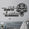 Wandaufkleber Wandtattoo Aufkleber Wand Tattoo Sticker Gamer Spiel Konsole Zocken Spielen Game Over Eat Sleep Repeat Level