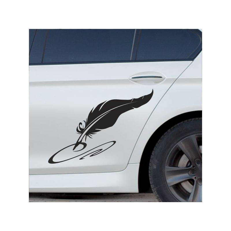 Aufkleber SET Auto Car Tattoo Style Seiten Tribal Dekor Pferd Gecko Power Blumen Ranke Fee Hexe Blumen Blüten Gecko Farbe Decal