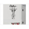 Wohnmobil Aufkleber Chill mal Giraffe Fun Stress Wohnanhänger Wohnwagen Camper Camping Auto WOMO