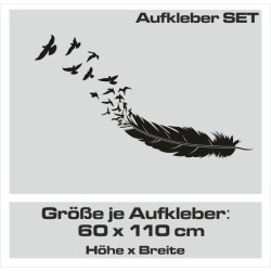 Aufkleber SET Auto Car Tattoo Style Seiten Tribal Dekor Pferd Gecko Power Blumen Ranke Fee Hexe Blumen Blüten Gecko Farbe Decal