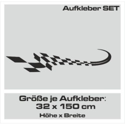 Aufkleber SET Auto Car Tattoo Style Seiten Tribal Dekor Pferd Gecko Power Blumen Ranke Fee Hexe Blumen Blüten Gecko Farbe Decal