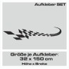 Aufkleber SET Auto Car Tattoo Style Seiten Tribal Dekor Pferd Gecko Power Blumen Ranke Fee Hexe Blumen Blüten Gecko Farbe Decal