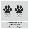 Aufkleber SET Auto Car Tattoo Style Seiten Tribal Dekor Pferd Gecko Power Blumen Ranke Fee Hexe Blumen Blüten Gecko Farbe Decal