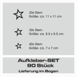 Aufkleber SET Auto Car Tattoo Style Seiten Tribal Dekor Pferd Gecko Power Blumen Ranke Fee Hexe Blumen Blüten Gecko Farbe Decal