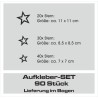 Aufkleber SET Auto Car Tattoo Style Seiten Tribal Dekor Pferd Gecko Power Blumen Ranke Fee Hexe Blumen Blüten Gecko Farbe Decal