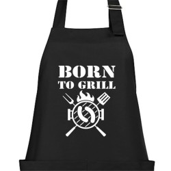 Textildruck Aufdruck Schürze Koch Grill Grillen Pizza Backen Kochen Fleisch Name Koch Bier Party Geschenk Freitzeit Gastro Event