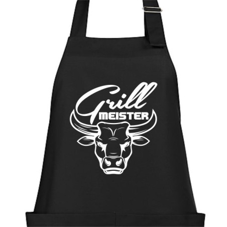 Textildruck Aufdruck Schürze Koch Grill Grillen Pizza Backen Kochen Fleisch Name Koch Bier Party Geschenk Freitzeit Gastro Event