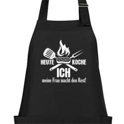 Textildruck Aufdruck Schürze Koch Grill Grillen Pizza Backen Kochen Fleisch Name Koch Bier Party Geschenk Freitzeit Gastro Event