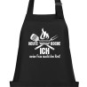 Textildruck Aufdruck Schürze Koch Grill Grillen Pizza Backen Kochen Fleisch Name Koch Bier Party Geschenk Freitzeit Gastro Event