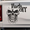 Aufkleber Auto Totenkopf Schädel Skull Bones Böse Cappy Gangster Zylinder Rosen Blumen Blüten Gentleman DJ Rock Punisher