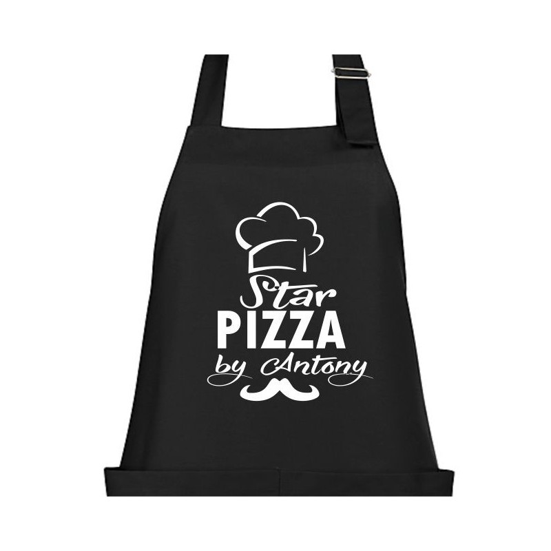 Textildruck Aufdruck Schürze Koch Grill Grillen Pizza Backen Kochen Fleisch Name Koch Bier Party Geschenk Freitzeit Gastro Event