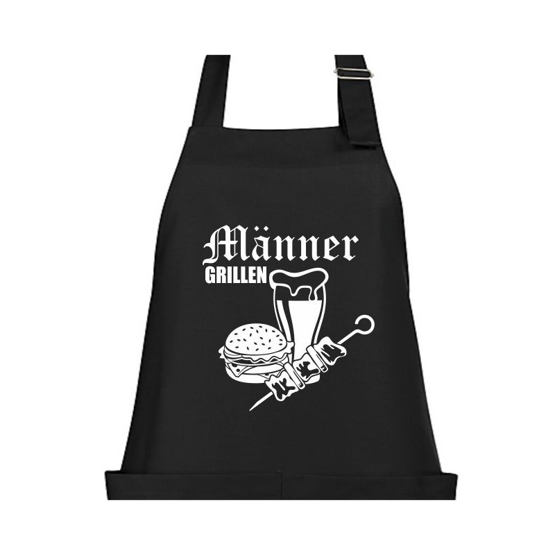 Textildruck Aufdruck Schürze Koch Grill Grillen Pizza Backen Kochen Fleisch Name Koch Bier Party Geschenk Freitzeit Gastro Event