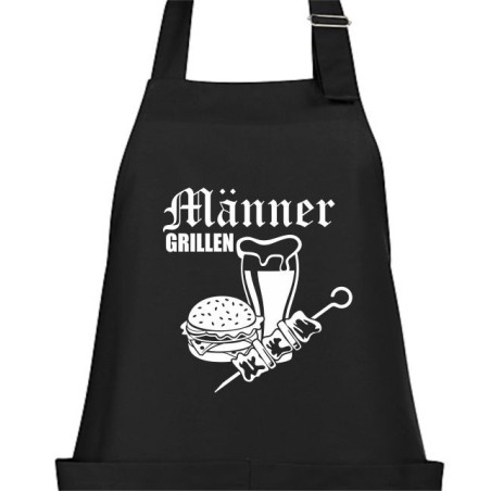 Textildruck Aufdruck Schürze Koch Grill Grillen Pizza Backen Kochen Fleisch Name Koch Bier Party Geschenk Freitzeit Gastro Event