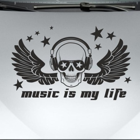 Aufkleber Auto Totenkopf Schädel Skull Bones Böse Cappy Gangster Zylinder Rosen Blumen Blüten Gentleman DJ Rock Punisher