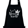 Textildruck Aufdruck Schürze Koch Grill Grillen Pizza Backen Kochen Fleisch Name Koch Bier Party Geschenk Freitzeit Gastro Event