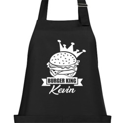 Textildruck Aufdruck Schürze Koch Grill Grillen Pizza Backen Kochen Fleisch Name Koch Bier Party Geschenk Freitzeit Gastro Event