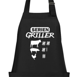 Textildruck Aufdruck Schürze Koch Grill Grillen Pizza Backen Kochen Fleisch Name Koch Bier Party Geschenk Freitzeit Gastro Event