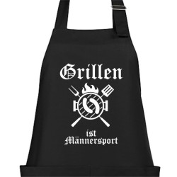 Textildruck Aufdruck Schürze Koch Grill Grillen Pizza Backen Kochen Fleisch Name Koch Bier Party Geschenk Freitzeit Gastro Event