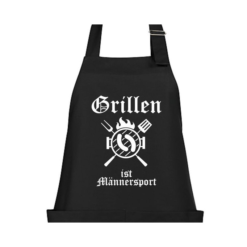Textildruck Aufdruck Schürze Koch Grill Grillen Pizza Backen Kochen Fleisch Name Koch Bier Party Geschenk Freitzeit Gastro Event