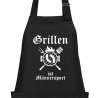 Textildruck Aufdruck Schürze Koch Grill Grillen Pizza Backen Kochen Fleisch Name Koch Bier Party Geschenk Freitzeit Gastro Event