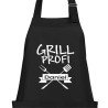 Textildruck Aufdruck Schürze Koch Grill Grillen Pizza Backen Kochen Fleisch Name Koch Bier Party Geschenk Freitzeit Gastro Event