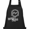 Textildruck Aufdruck Schürze Koch Grill Grillen Pizza Backen Kochen Fleisch Name Koch Bier Party Geschenk Freitzeit Gastro Event