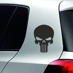 Aufkleber Auto Totenkopf Schädel Skull Bones Böse Cappy Gangster Zylinder Rosen Blumen Blüten Gentleman DJ Rock Punisher
