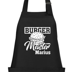 Textildruck Aufdruck Schürze Koch Grill Grillen Pizza Backen Kochen Fleisch Name Koch Bier Party Geschenk Freitzeit Gastro Event