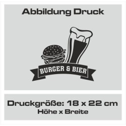 Textildruck Aufdruck Schürze Koch Grill Grillen Pizza Backen Kochen Fleisch Name Koch Bier Party Geschenk Freitzeit Gastro Event