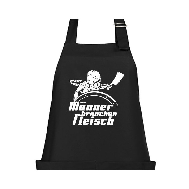 Textildruck Aufdruck Schürze Koch Grill Grillen Pizza Backen Kochen Fleisch Name Koch Bier Party Geschenk Freitzeit Gastro Event